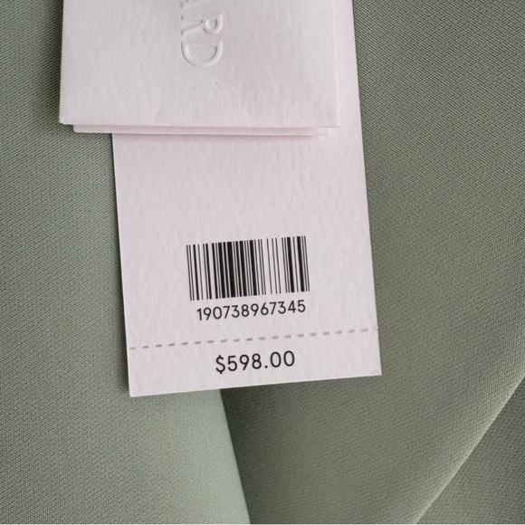 Veronica Beard Olive Double-Breasted Vest - Picture 2 of 4